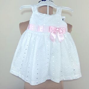 Bonnie Jean embroidered baby dress size 18 months
